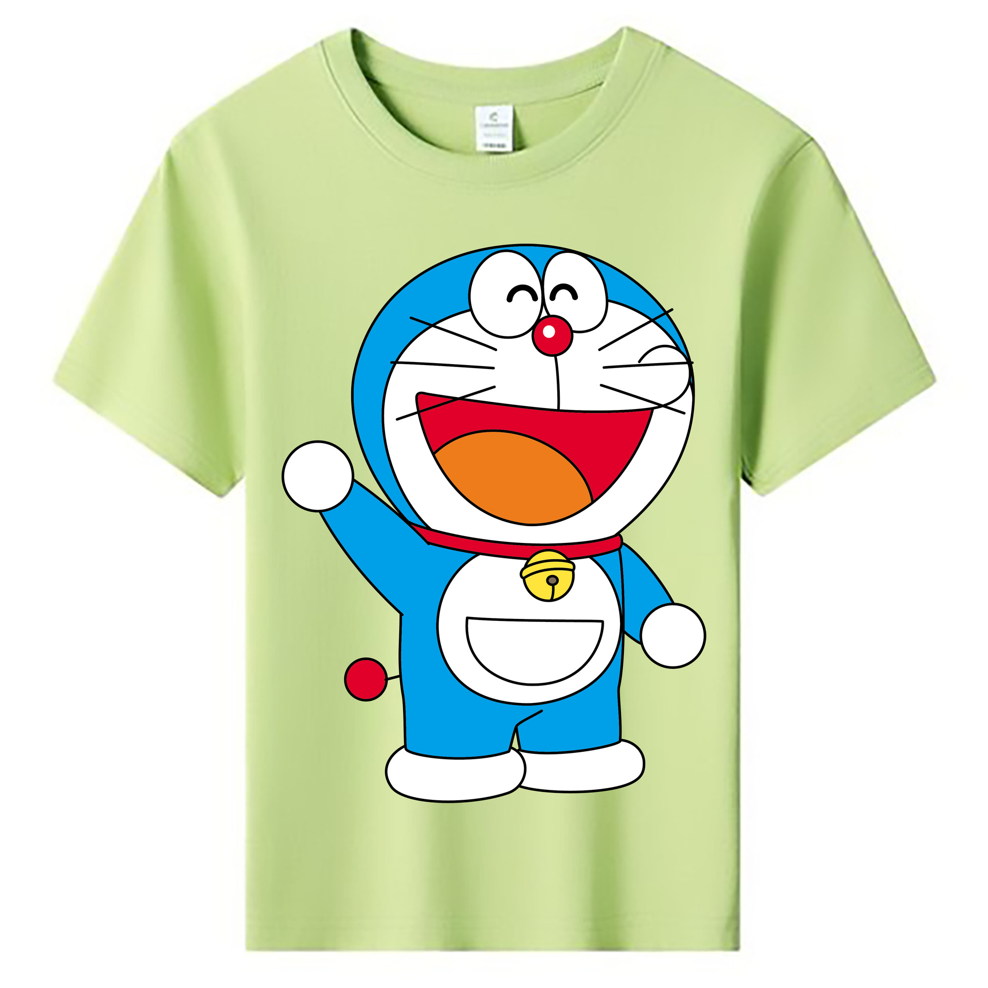 （画像用） ドラえもん Doraemon 綿100％キッズTシャツ（フロントプリント）